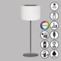 EASY BY FHL Außen-Tischleuchte "Pino", beige (sandschwarz), Ø 15,00cm H: 39,50cm, Lampen, LED,Mobiles Licht,Akkulampe,Dimmbar,Solar