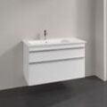 Villeroy & Boch Venticello Waschtischunterschrank 95,3 x 59 cm, 2 Auszüge, für Waschbecken links