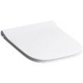 Geberit Smyle WC-Sitz Slim, Sandwichform mit Absenkautomatik und Quick-Release-Scharnier