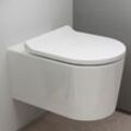 Hansgrohe EluPura S Wand WC Set 540 spülrandlos mit WC-Sitz, AquaHelix Flush und HygieneEffect