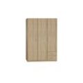 Kleiderschrank Case - holzfarben - 136 cm - 197 cm - 54 cm - Sconto