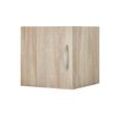 Aufsatz, 1-türig Multischrank-System - holzfarben - 45 cm - 40 cm - 40 cm - Sconto