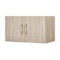 Aufsatz, 2-türig Multischrank-System - holzfarben - 70 cm - 40 cm - 40 cm - Sconto