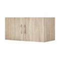 Aufsatz, 2-türig Multischrank-System - holzfarben - 80 cm - 40 cm - 40 cm - Sconto