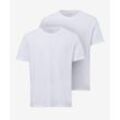 BRAX Herren Shirt Style TIM-TIM, Weiß, Gr. L