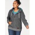 Ocean Sportswear Fleecejacke, anthrazit meliert, Gr.44/46