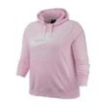 Kapuzensweatshirt, rosa, Gr.XXL