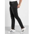 Skinny Power-Stretch-Jeans im Biker-Look, black Denim, Gr.100