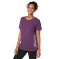 T-Shirt, violett, Gr.48/50