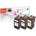 Tinte Spar Pack Plus PI100-237 kompatibel zu Canon PG-510/CL-511