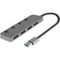 4 Port USB 3.0 Hub mit Ein-/Ausschaltern, USB-Hub