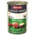 Animonda GranCarno Adult Rind & Hirsch mit Apfel 6 x 400g Hundefutter