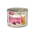 Animonda Carny Adult Rind, Pute, Shrimps 6 x 200g Katzenfutter ohne Soja