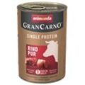 Animonda GranCarno Adult Rind pur 6 x 400g getreidefreies Hundefutter