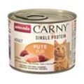 Animonda Cat Dose Carny Adult Single Protein Pute pur 6 x 200g Katzenfutter