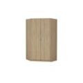 Eckschrank Case - holzfarben - 117 cm - 197 cm - 117 cm - Sconto