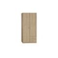 Kleiderschrank Case - holzfarben - 91 cm - 197 cm - 54 cm - Sconto