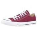 Sneaker CONVERSE "Chuck Taylor All Star Ox" Gr. 36,5, lila (maroon) Schuhe