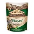 Carnilove Dog Pouch Pate Fasan & Himbeerblätter 12 x 300g Hundefutter