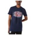 New Era Print-Shirt NFL Football New England Patriots, blau