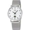 MASTER TIME Funkuhr Advanced, MTLS-10740-12M, Armbanduhr, Quarzuhr, Damenuhr, Datum, silberfarben