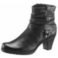 Stiefelette, schwarz, Gr.41