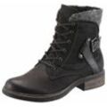 Tamaris Schnürboots, schwarz, Gr.39