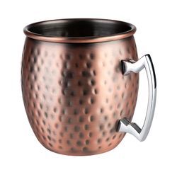 APS 2er Set Becher -MOSCOW MULE - Edelstahl, Antik-Kupfer-Look