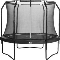 Salta Premium Black Edition - rund Ø213cm -Trampoline mit Sicherheitsnetz