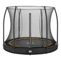 Salta Trampoline - Comfort Edition Ground - rund - Ø183cm - Schutzrand Schwarz