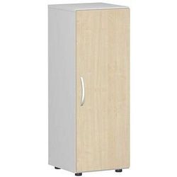 geramöbel Aktenschrank Flex, S-343102-AL lichtgrau, ahorn 2 Fachböden 40,0 x 42,0 x 110,4 cm