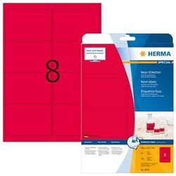 160 HERMA Etiketten 5046 rot 99,1 x 67,7 mm