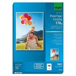 SIGEL Fotopapier IP715 DIN A4 hochglänzend 170 g/qm 100 Blatt