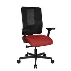 Topstar Bürostuhl Sitness Open X (N) Deluxe, OX300TW2 T210 Stoff rot, Gestell schwarz