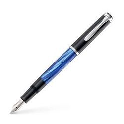 Pelikan Classic M 205 Kolbenfüller blau-marmoriert F (fein)