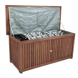 Garden Pleasure Washington Auflagenbox 236,0 l braun 133,0 x 55,0 x 58,0 cm