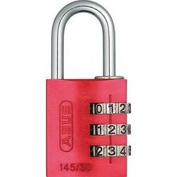 ABUS Vorhängeschloss ABUS 145/30 rot