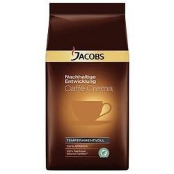 JACOBS Nachhaltige Entwicklung - Caffè Crema Kaffeebohnen Arabicabohnen kräftig 1,0 kg