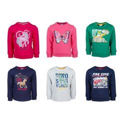 Salt and Pepper Kleinkinder Mädchen/Jungen Sweatshirt mit Rundhalsausschnitt