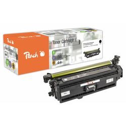 Peach HP 652 ABK Toner bk ersetzt HP No. 652A BK, CF320A für z.B. HP Color LaserJet Enterprise Flow MFP M 680 z, HP Color LaserJet Enterprise M 651 (wiederaufbereitet)