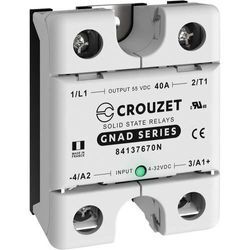 Crouzet Halbleiterrelais 84137670N 40 A Schaltspannung (max.): 55 V/AC Gleichstromschaltung 1 St.