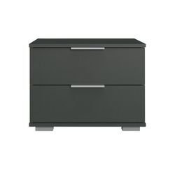 Nachtschrank Easy Plus A - schwarz - 52 cm - 40 cm - 38 cm - Sconto