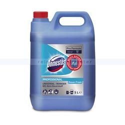 Domestos Professional Ocean Fresh 5 L Hygienereiniger mit Desinfektion auf Sauerstoffbasis