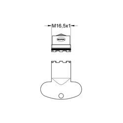 Grohe Mousseur-Set für Essence Waschtisch-Batterie 13937000 4005176819193 13937000