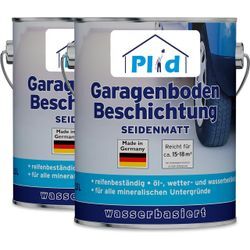 Premium Garagenbodenbeschichtung Bodenbeschichtung Bodenfarbe Silbergrau