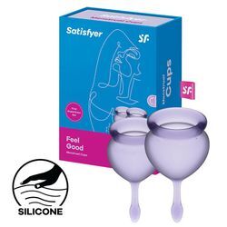 Satisfyer Feel Good - Menstrual Cup Set, 15 & 20 ml