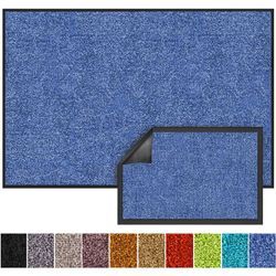 Schmutzfangmatte Rhine Cornflower Blue 90 x 300 cm - Blau