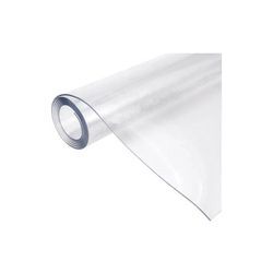 Cofi 1453 - Tischfolie 1.7mm Tischdecke 90 cm 130 cm Schutzfolie Tischschutz Tischmatte pvc transparent klar abwaschbar