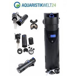 Aquaristikwelt24 - CUP-807 Aquarium Innenfilter inkl. 7 Watt uvc Klärer 700 L/h bis 500l Aquarien