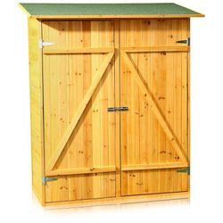 Melko - Geräteschuppen xxl Gartenschrank Holz Gerätehaus Gartenhaus Gartenschuppen